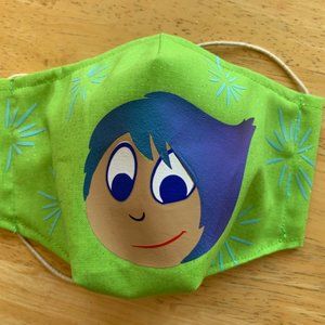 Joy  Inside Out inspired face mask